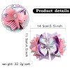 Girls Cartoon unicorn Hair Bow Clip