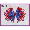 4th of july hair bows 