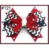 4th of july Hair clips