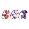 4'' USA Flag headbands for kids Children Hair Bow Girls Striped Hair Accessories with Stars 4th of July headbands 4'' USA Flag headbands for kids Children Hair Bow Girls Striped Hair Accessories with Stars 4th of July headbands