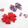 4th of July Patriotic Hair Bows Independence Day American Flag Hair Clip Kids Hair Accessories