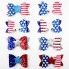 3.5inch 4th of July Patriotic Hair Bows Clip Independence Day Festival Glitter Leather Hair Clip Kids Girls Hair Accessories 3.5inch 4th of July Patriotic Hair Bows Clip Independence Day Festival Glitter Leather Hair Clip Kids Girls Hair Accessories