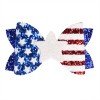 3.5inch 4th of July Patriotic Hair Bows Clip Independence Day Festival Glitter Leather Hair Clip Kids Girls Hair Accessories 3.5inch 4th of July Patriotic Hair Bows Clip Independence Day Festival Glitter Leather Hair Clip Kids Girls Hair Accessories