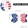 3.5inch 4th of July Patriotic Hair Bows Clip Independence Day Festival Glitter Leather Hair Clip Kids Girls Hair Accessories 3.5inch 4th of July Patriotic Hair Bows Clip Independence Day Festival Glitter Leather Hair Clip Kids Girls Hair Accessories