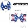 3.5inch 4th of July Patriotic Hair Bows Clip Independence Day Festival Glitter Leather Hair Clip Kids Girls Hair Accessories 3.5inch 4th of July Patriotic Hair Bows Clip Independence Day Festival Glitter Leather Hair Clip Kids Girls Hair Accessories