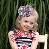 4th of July Big Multi Layered Hair Bow for Girls Toddler Patriotic Boutique Star Hair Bow Independence Day Hair Accessories 4th of July Big Multi Layered Hair Bow for Girls Toddler Patriotic Boutique Star Hair Bow Independence Day Hair Accessories