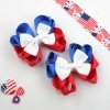 4th of July Big Multi Layered Hair Bow