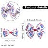2pcs/set 4th of July Patriotic Hair Bow Clips Independence Day Long Tail Sailor Bows for Baby Fourth of July Hair Bow Accessories 2pcs/set 4th of July Patriotic Hair Bow Clips Independence Day Long Tail Sailor Bows for Baby Fourth of July Hair Bow Accessories