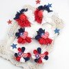 4th of July Patriotic Floral Petal Hair Clip Independence Day Rose Petal Hair Clips Kids Hair Accessories 4th of July Patriotic Floral Petal Hair Clip Independence Day Rose Petal Hair Clips Kids Hair Accessories