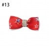 Girl 2" Double Bowknot Hair Bow Clip July 4th US Independence National Day flag children's Ribbon Hair Bow With Clip Hair Accessories Girl 2" Double Bowknot Hair Bow Clip July 4th US Independence National Day flag children's Ribbon Hair Bow With Clip Hair Accessories