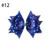 5.5" Stylish ribbon Hair Bow Clip National Flag Independence Day 5.5" Stylish ribbon Hair Bow Clip National Flag Independence Day