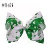 8inch St patrick day hair bow with alligator clip jojo big spring Patrick days boutique hair bows big clips accessories 8inch St patrick day hair bow with alligator clip jojo big spring Patrick days boutique hair bows big clips accessories