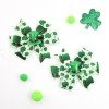 2pcs/set St Patrick's Day Pinwheel Lucky Four-leaf Clover Hair Bow Clip Girls Grosgrain Hair Bows Kids Festival Hair Accessories