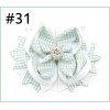 School Gingham Hair Bow ,back to school plaid hair bows