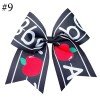 7inch large back to school cheer hair bows 1-17 7inch large back to school cheer hair bows 1-17