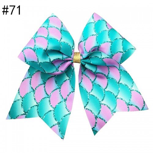 7inch 4th of July  cheer bows，large hair bows ，hair accessories for kids