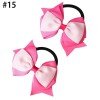 3.5inch School Uniform Hair Bow ribbon Bows