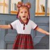 Back to School Gingham Long Streamers Hair Bows Solid Color Plaid Ribbon Hair Tie Girls Kids Hair Accessories