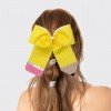 7-8'' Pencil Cheerleading Hair Tie Back to School Hair Bows for Girls Grosgrain Student Notebook Ruler Cheer Bow Accessories