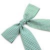 Girls Gingham Hair Bow Clip Back to School Long Streamer Hair Clip Plaid Tassel Bows Kids Checked Hair Bow Accessories
