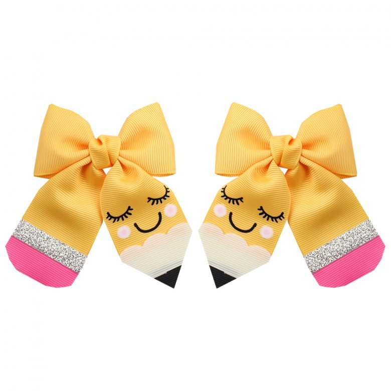 back to school hair bows back to school hair bows