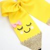 Back to School Big Pencil Cheer Hair Bow Clips