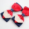 Back to School Cute Pencil Grosgrain Ribbon Hair Bow Clips