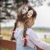 3pcs back to school ABC pencil grosgrain ribbon hair bow accessories