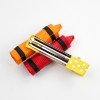 Back to School Cute Pencil Grosgrain Ribbon Hair Bow Clips Students Pencil Shape Hair Clips for Kids Hair Accessories
