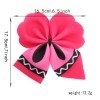 Back to School Neopreneboo Pencil Hair Bow for Girls School apple Vacuum Cup Hair Clips Kids School Uniform Hair Accessories
