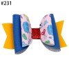 back to school Glitter hair bows