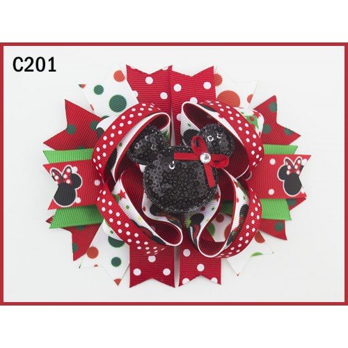 Christmas Hair Bows,Festive Christmas Hair Bows201-250 Christmas Hair Bows,Festive Christmas Hair Bows201-250