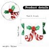 Christmas Hair Bow Clip Christmas Tree Glitter Hair Clips