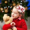 Winter Christmas Feather Hair Bow, Girls Christmas Glitter Hair Clips, Toddler Kids Santa Holiday Hair Accessories Winter Christmas Feather Hair Bow, Girls Christmas Glitter Hair Clips, Toddler Kids Santa Holiday Hair Accessories