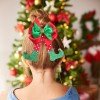 Christmas boot bell hair clips