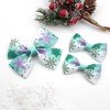 Christmas Hair Bow Clips Christmas Snowflake Cartoon Character Hair Bow Clip for Winter Kids Hair Bow Accessories Christmas Hair Bow Clips Christmas Snowflake Cartoon Character Hair Bow Clip for Winter Kids Hair Bow Accessories