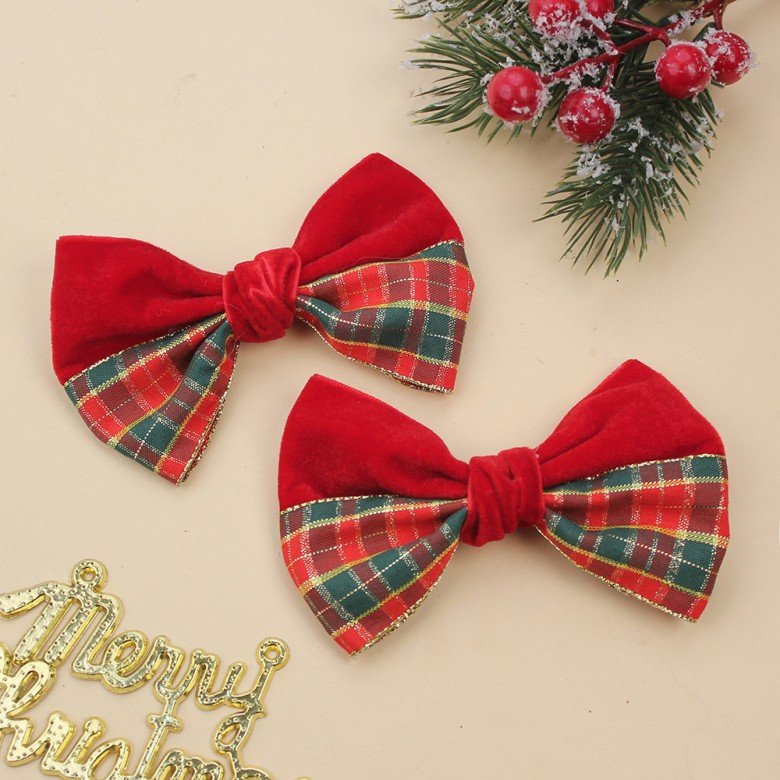 Christmas Tartan Hair Bows Clip Christmas Plaid Velvet Hair Bow Clip Christmas Tartan Velvet Hair Accessories Christmas Tartan Hair Bows Clip Christmas Plaid Velvet Hair Bow Clip Christmas Tartan Velvet Hair Accessories