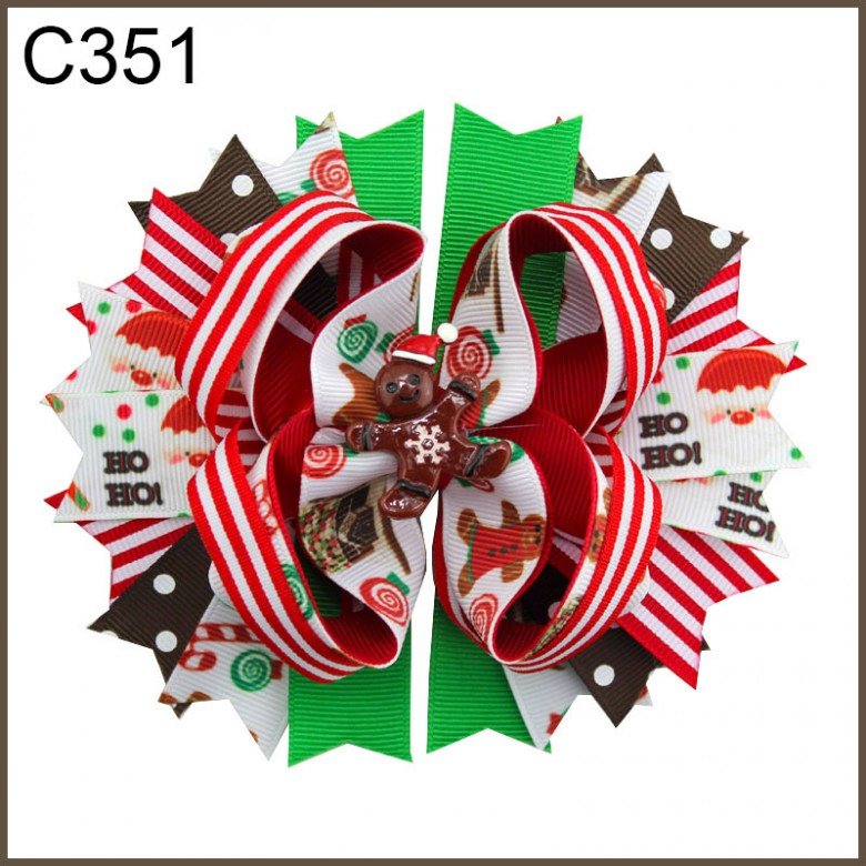 Christmas Hair Bows,Festive Christmas Hair Bows 351-400 Christmas Hair Bows,Festive Christmas Hair Bows 351-400