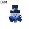 Christmas Hair Bow Clip Santa Bottle Cap Hair Bows Clip 651-712 Christmas Hair Bow Clip Santa Bottle Cap Hair Bows Clip 651-712