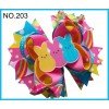 Easter Hair Bow, Easter Bow, Easter Egg Hair Bow, Easter Gift, Spring Hair Bow, 201-250