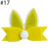 Easter Bunny Hair Bow Rabbit Hair Clip glitter girl hair accessories