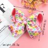 Easter Jojo Hair Bow Clips Colorful Egg Bow 