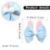 2pcs/set Spring Easter Festival Bunny Ear Hair Bow