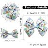 3pcs/set Easter Day Cute Peep Hair Bows Clips for Girls Spring Colorful Egg Hair Clip Kids Bunny Hair Bow Accessories
