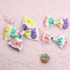 3pcs/set Easter Day Cute Peep Hair Bows Clips for Girls Spring Colorful Egg Hair Clip Kids Bunny Hair Bow Accessories