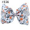 8inch halloween big hair bow with alligator clip jojo big auturm fall spider pumkin boutique hair bows big clips accessories