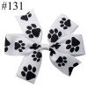 3'' halloween pinwheel hair bows thanksgiving hair clip for toddle girl small hair accessorires