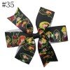 3'' halloween pinwheel hair bows thanksgiving hair clip for toddle girl small hair accessorires 24-50