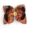 4.5'' Fall Bows Clip Girls Thanksgiving Turkey Hair Bows Clip Headband with Rhinestone Plaid Check Bows for Autumn 4.5'' Fall Bows Clip Girls Thanksgiving Turkey Hair Bows Clip Headband with Rhinestone Plaid Check Bows for Autumn