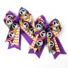 3-Layer Halloween Equestrian Show Bow with Streamers 3-Layer Halloween Equestrian Show Bow with Streamers